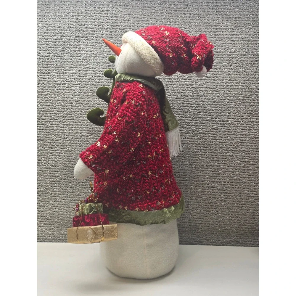N/A handcrafted snowman